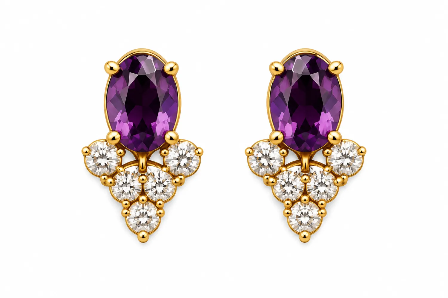 Amethyst Aradhya Set