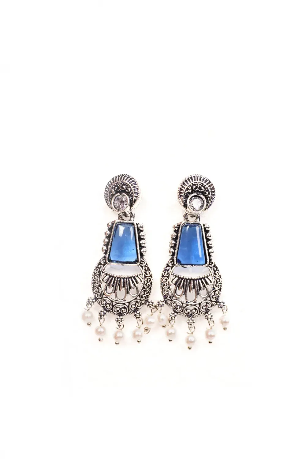 Multicolour Pearl Jhumka