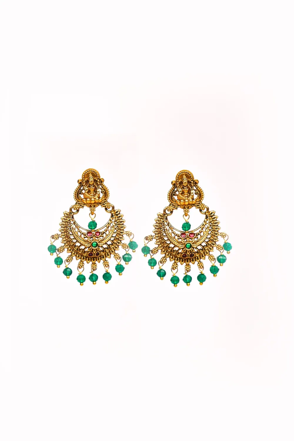 Pachai Chandrika Jhumka